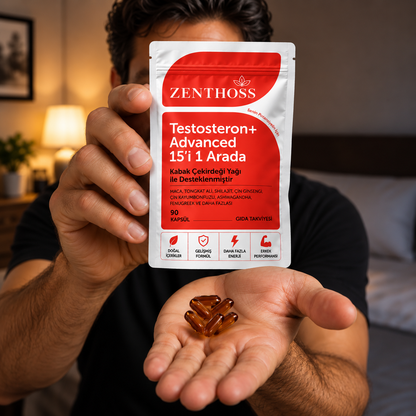 Testosterone | 15'i 1 Arada Gelişmiş Yumuşak Kapsüller